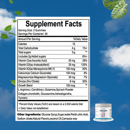 Zeranu Hightener Gummies